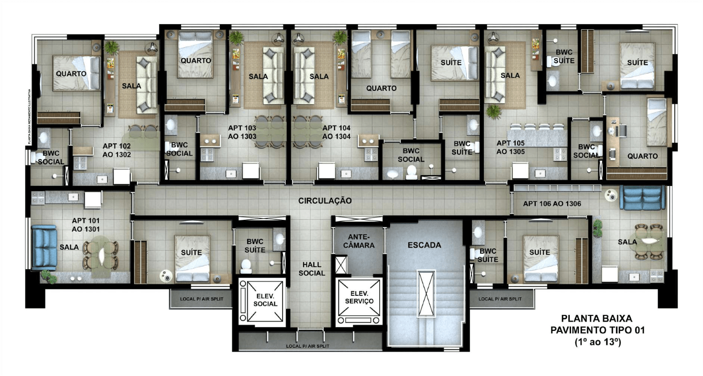 Othon Paraíso Residence - Emcosa