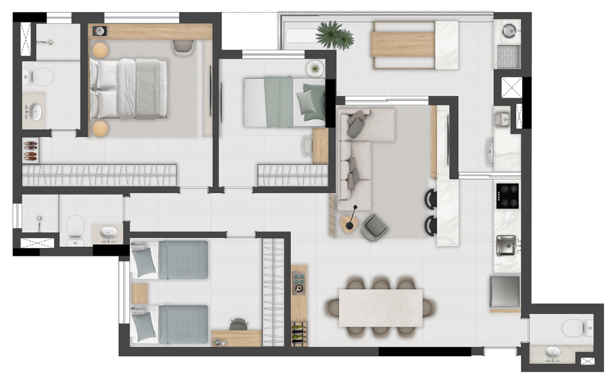 Zenit Água Verde - Reitzfeld PR