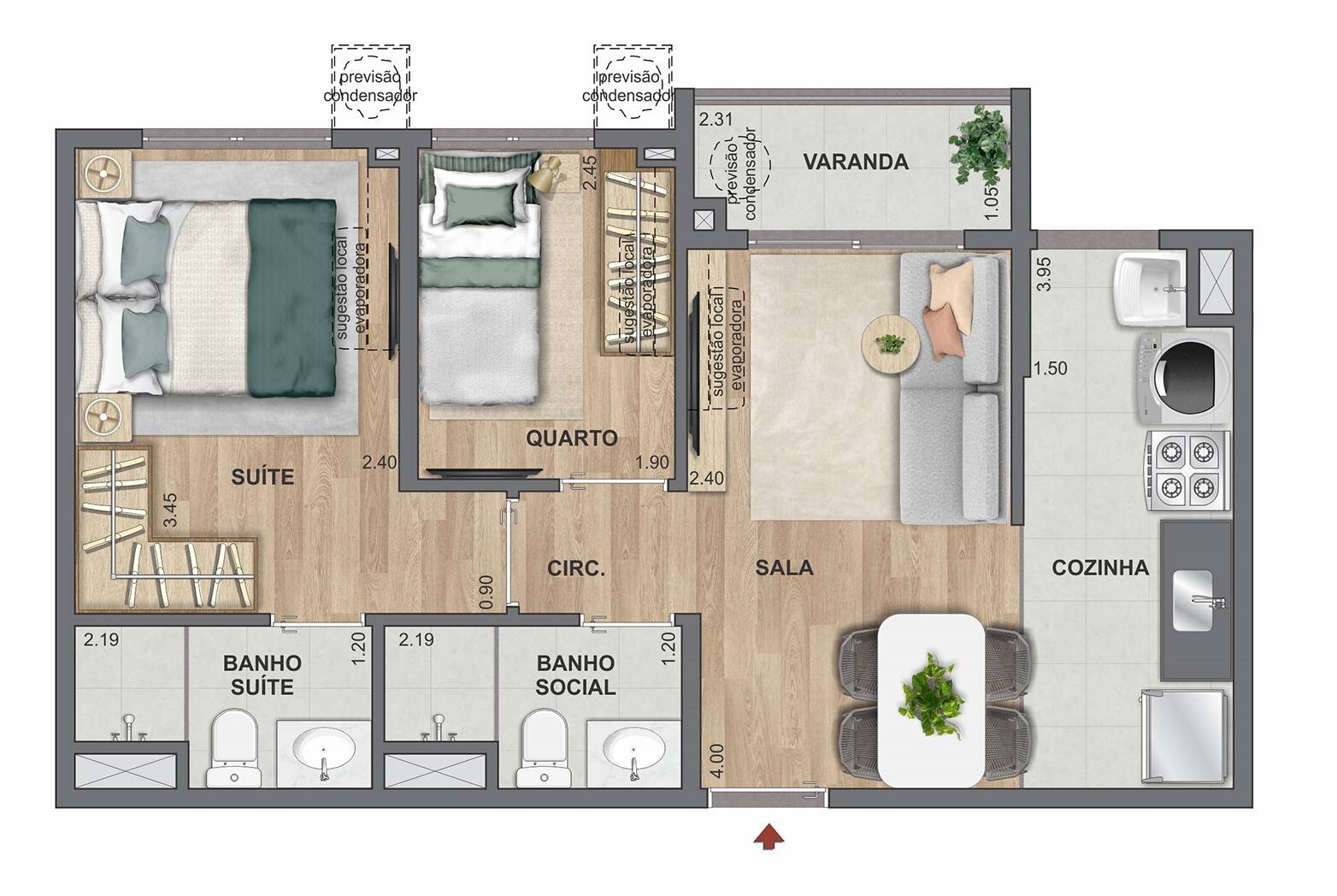 Living Vista Parque - Living RJ Living Vista Parque - Living RJ