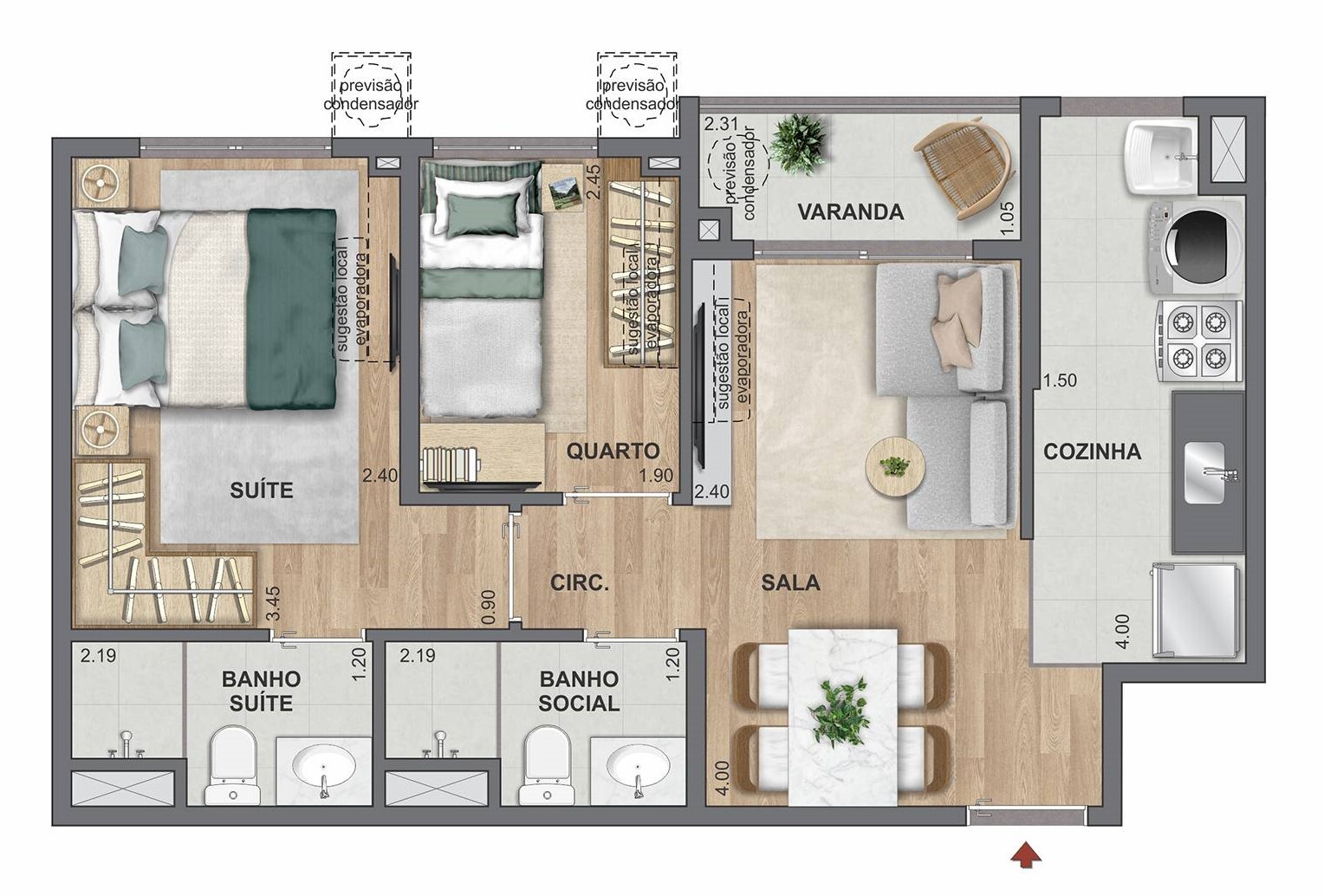 Living Vista Parque - Living RJ Living Vista Parque - Living RJ