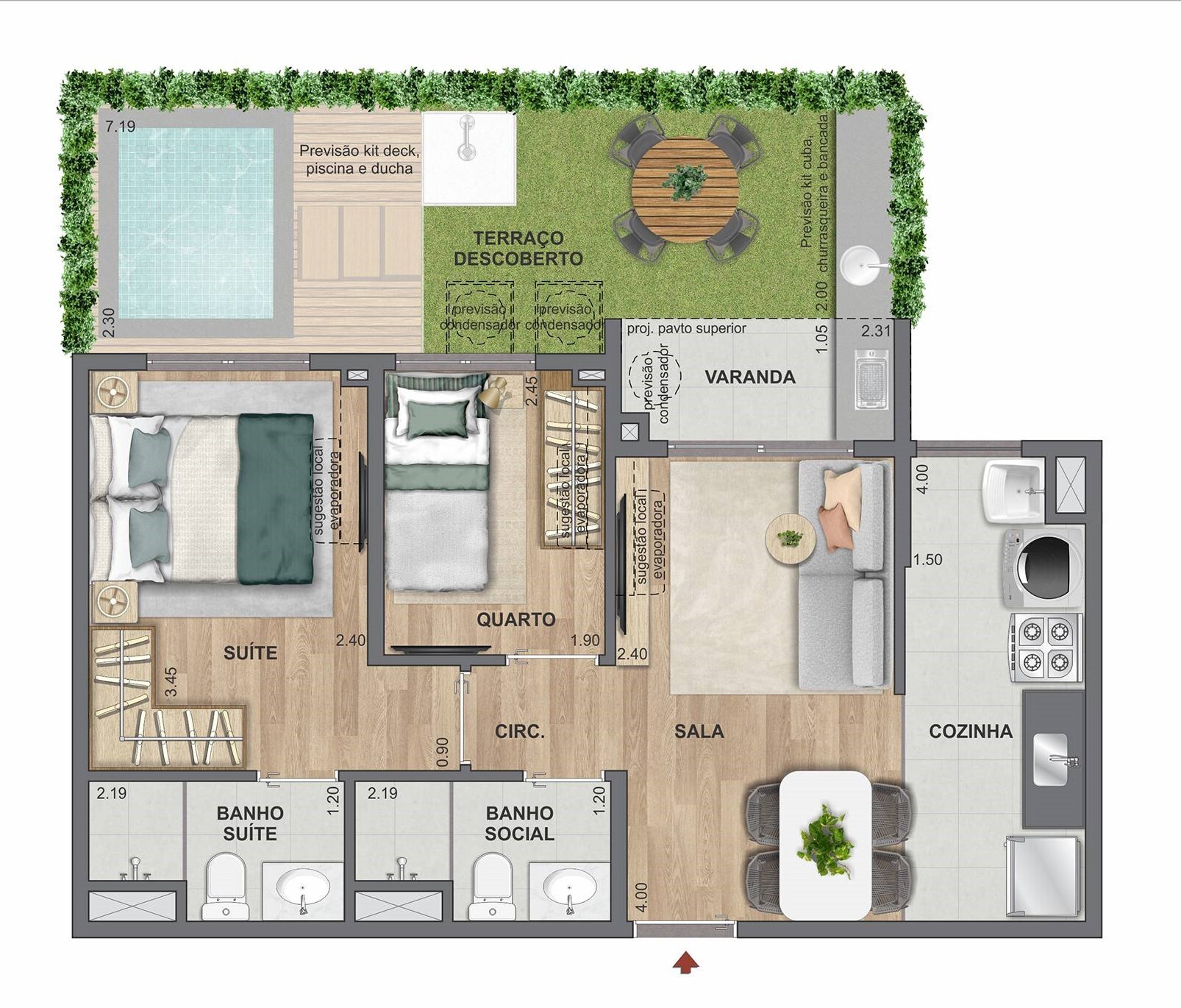 Living Vista Parque - Living RJ Living Vista Parque - Living RJ