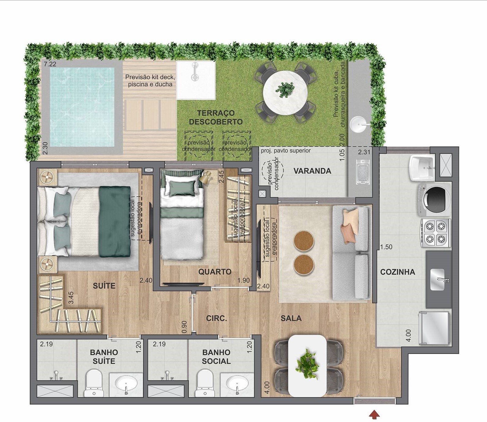 Living Vista Parque - Living RJ Living Vista Parque - Living RJ