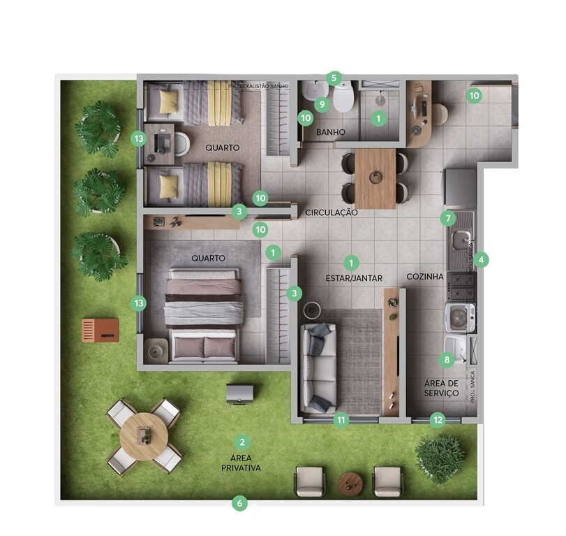 Canoas - MRV SP Interior Canoas - MRV SP Interior