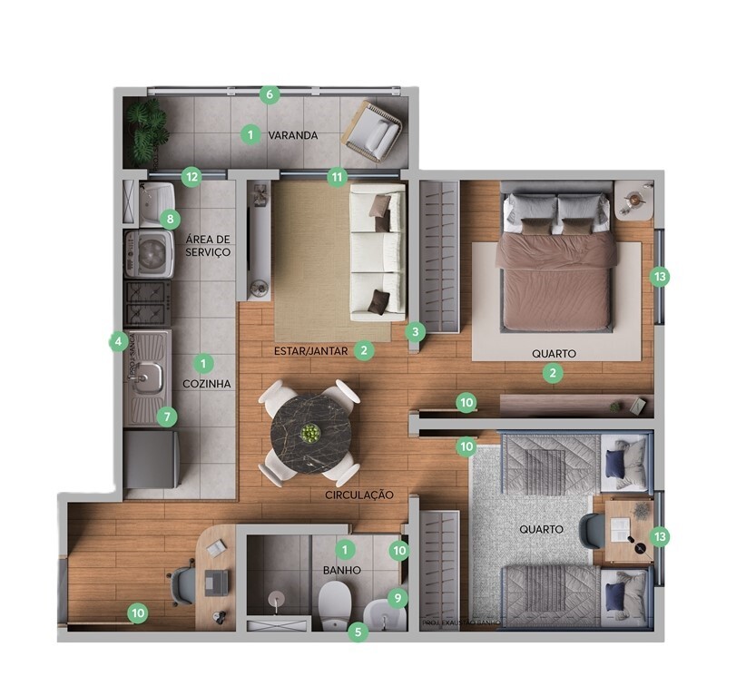 Canoas - MRV SP Interior Canoas - MRV SP Interior