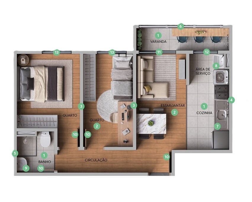 Canoas - MRV SP Interior Canoas - MRV SP Interior