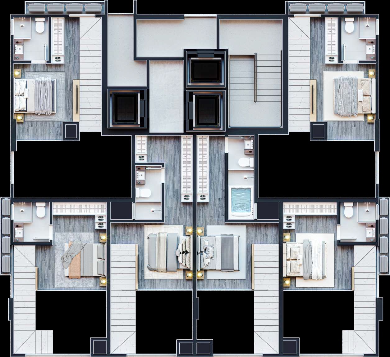 Pavimento loft - superior