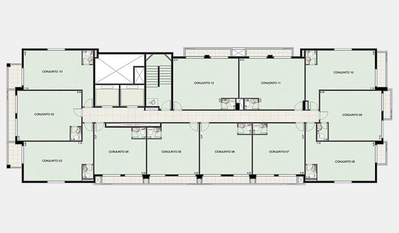 Neo Offices Adolfo Pinheiro - EZTEC Neo Offices Adolfo Pinheiro - EZTEC