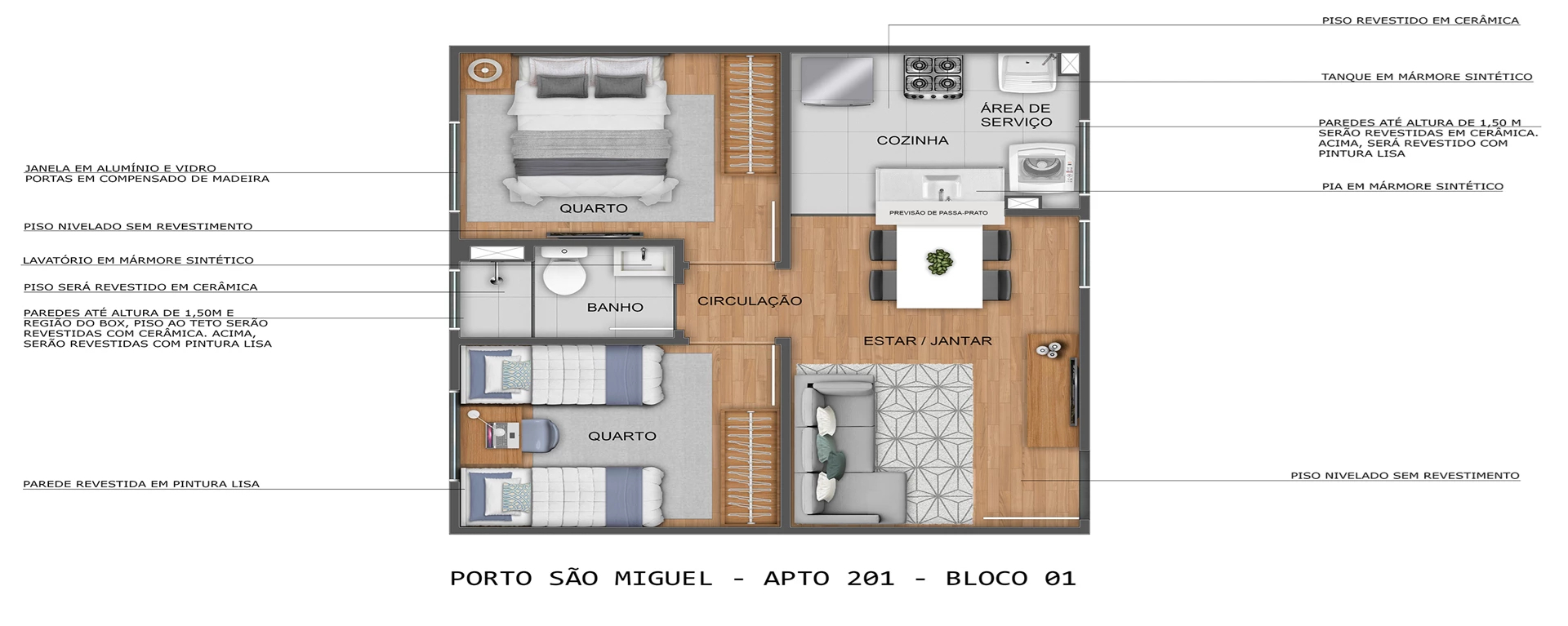Porto São Miguel - Fase 3 Porto São Miguel - Fase 3