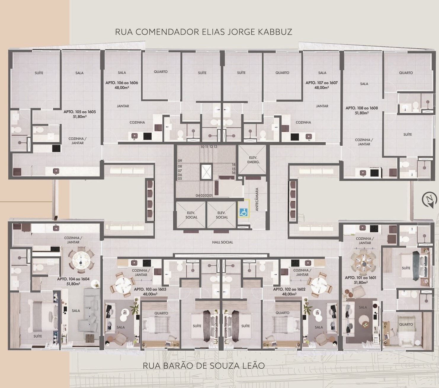 Times Square Residence - BFC Construtora