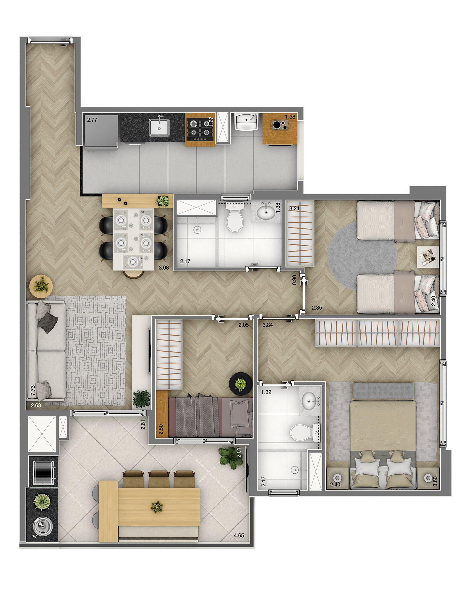 Jacarandá Morumbi - Marques