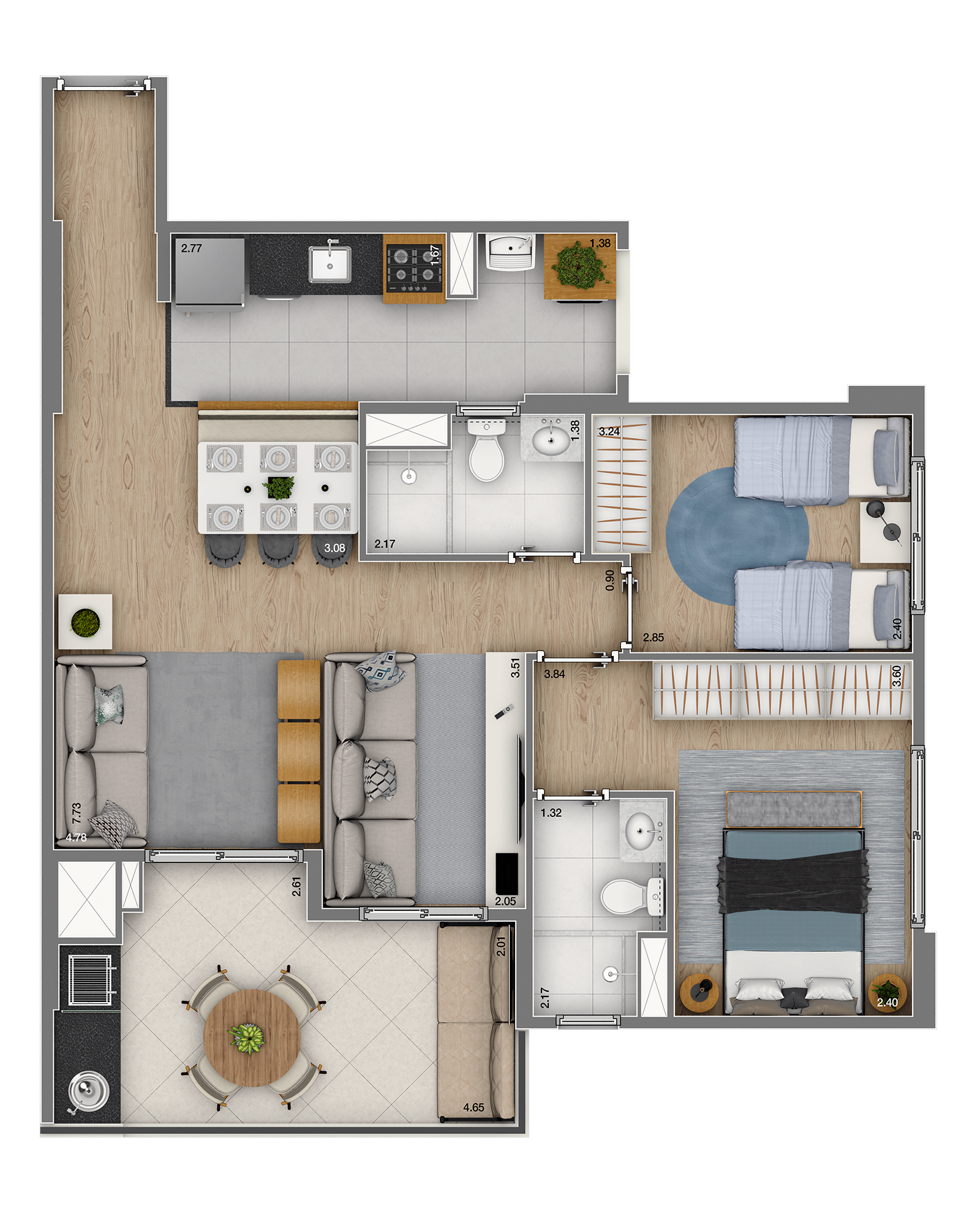 Jacarandá Morumbi - Marques