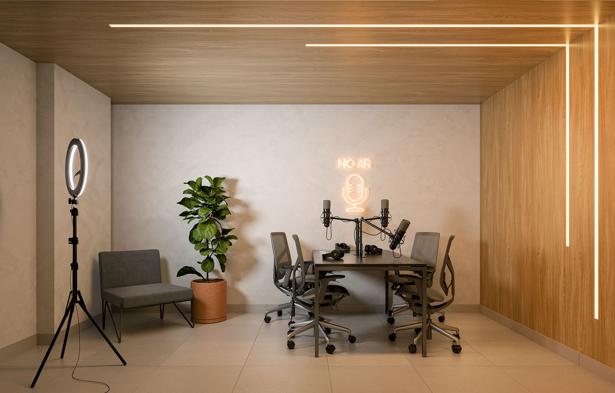 Sala de podcast