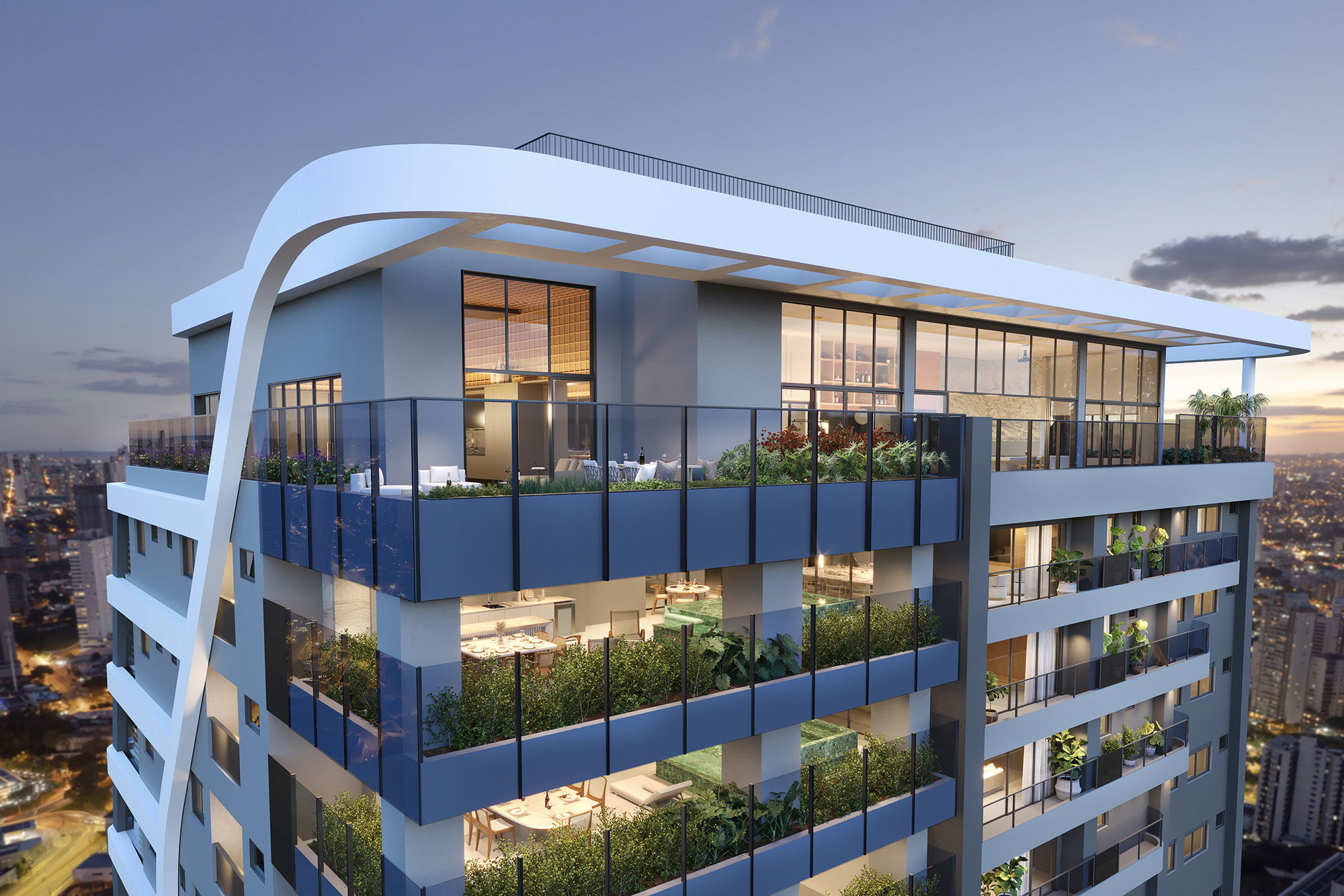 Residencial Multifamiliar de 2 quartos, 76m² no bairro Setor Bueno, em Goiânia | Eu Corretor