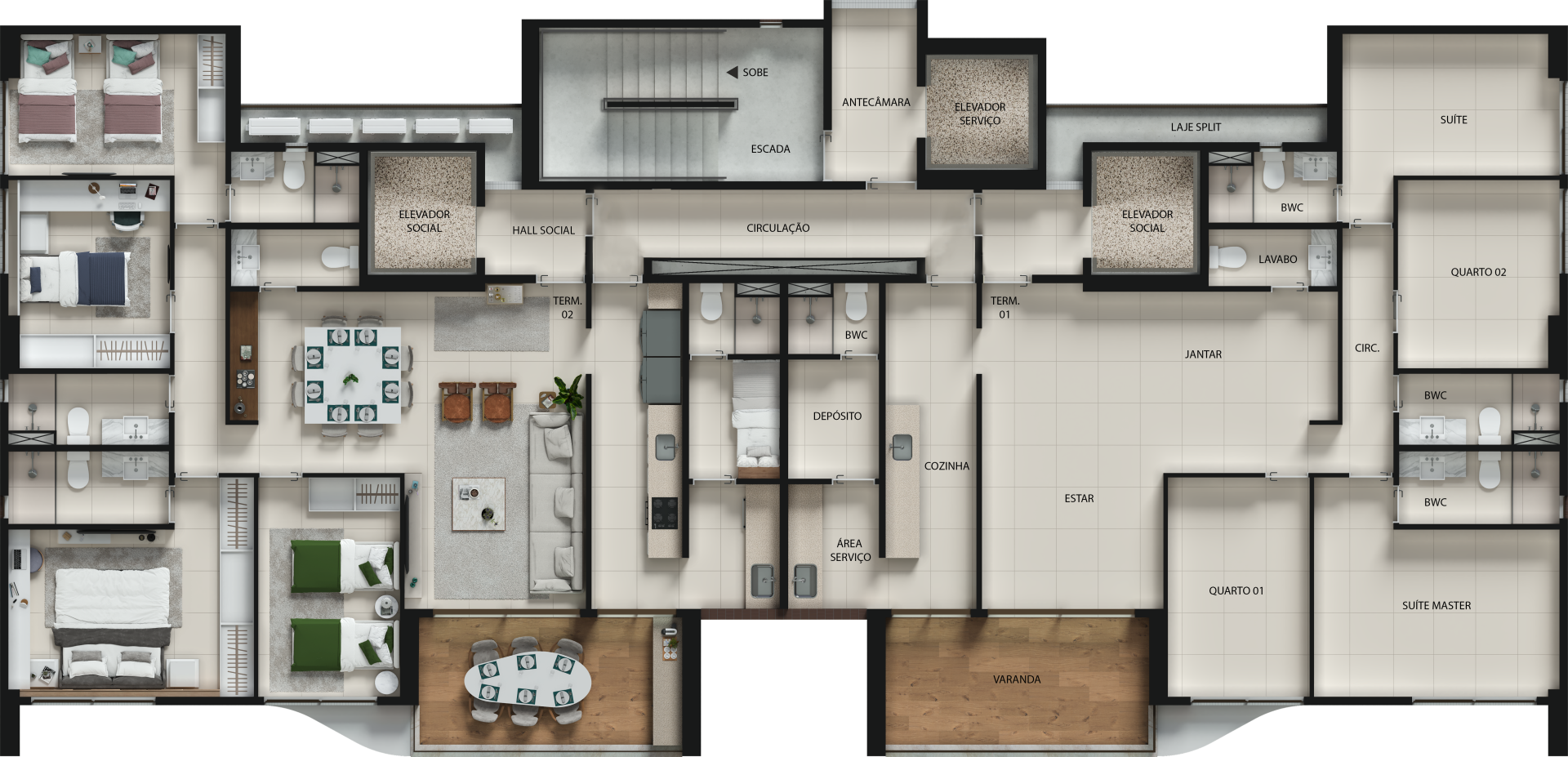 Alameda Jardins - Ferreira Pinto