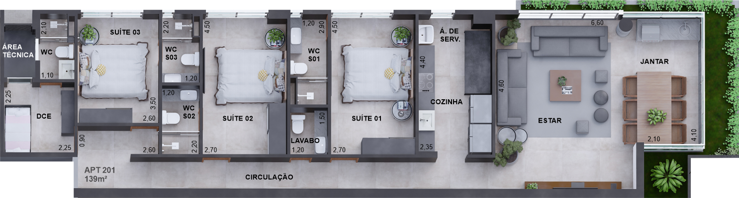 Casa, 3 quartos, 226 m² - Foto 19