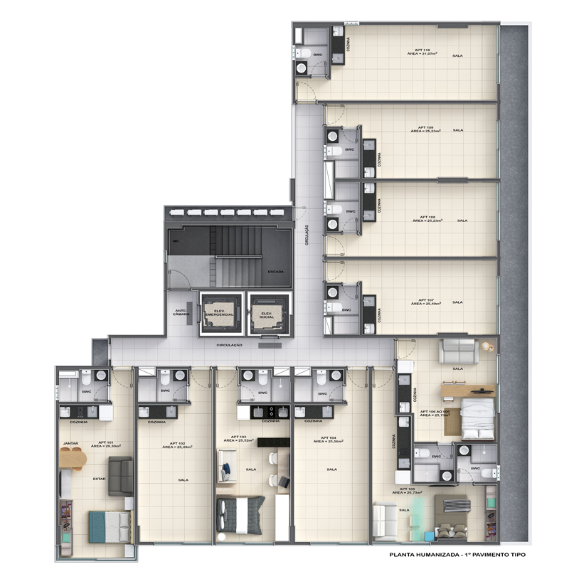 Domus Augusto Lins e Silva - Santo Antonio Construtora