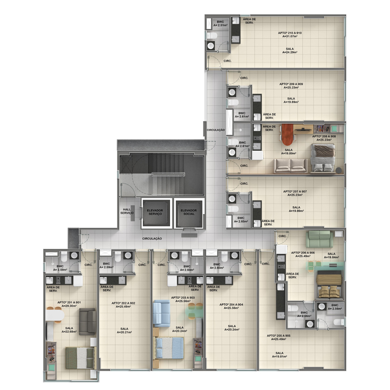 Domus Augusto Lins e Silva - Santo Antonio Construtora