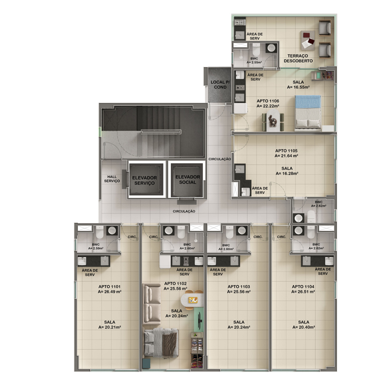 Domus Augusto Lins e Silva - Santo Antonio Construtora