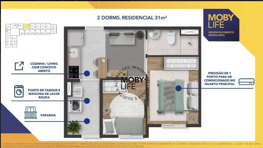Moby Life Pacaembu - Residencial