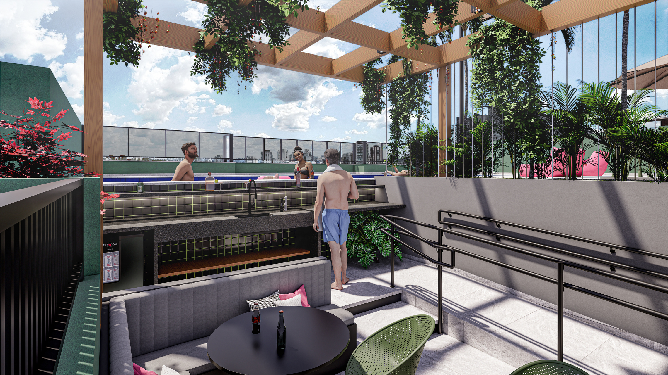 Bar piscina