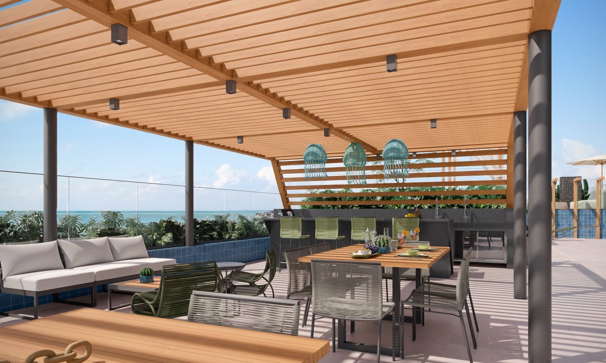 Residencial Multifamiliar de 1 quarto, 46m² no bairro Cabo Branco, em João Pessoa | Eu Corretor