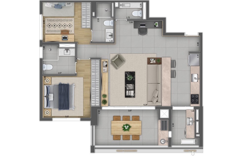 PPDM 737 Apto 601721028-24 - REMAX Front Exclusividades