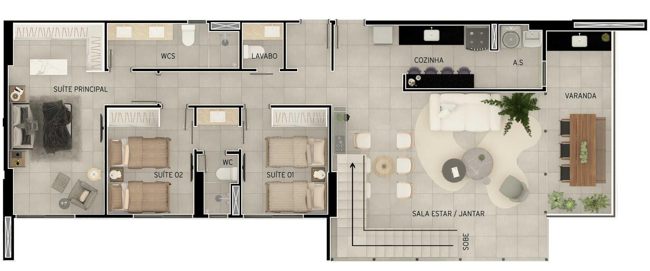 Apartamento, 3 quartos, 98 m² - Foto 20