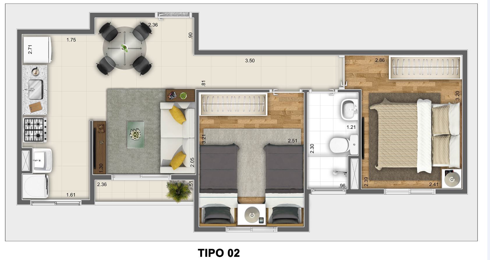 Casa, 2 quartos, 80 m² - Foto 5