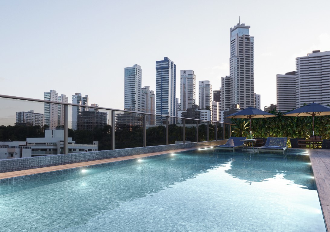 Residencial Multifamiliar de 1 quarto, 29m² no bairro Cabo Branco, em João Pessoa | Eu Corretor