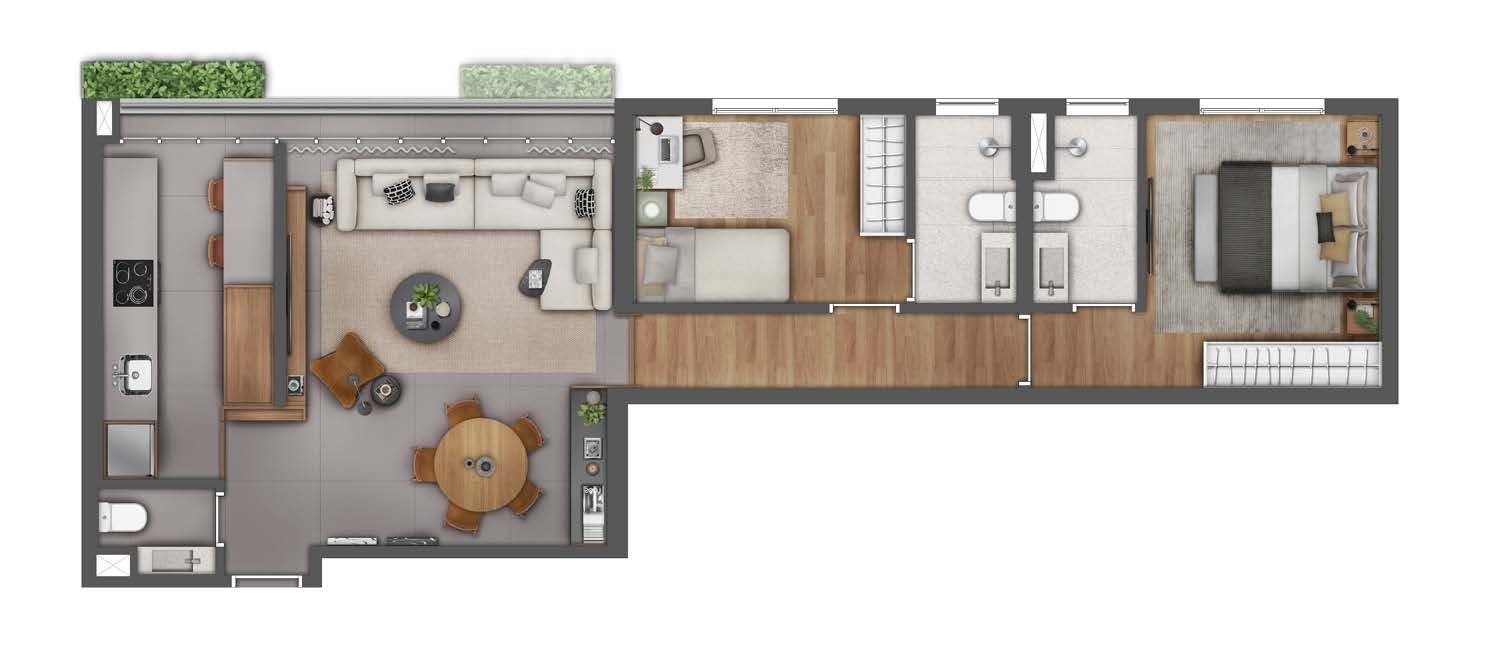 Edifício Jardins Padre João Manuel - Residencial