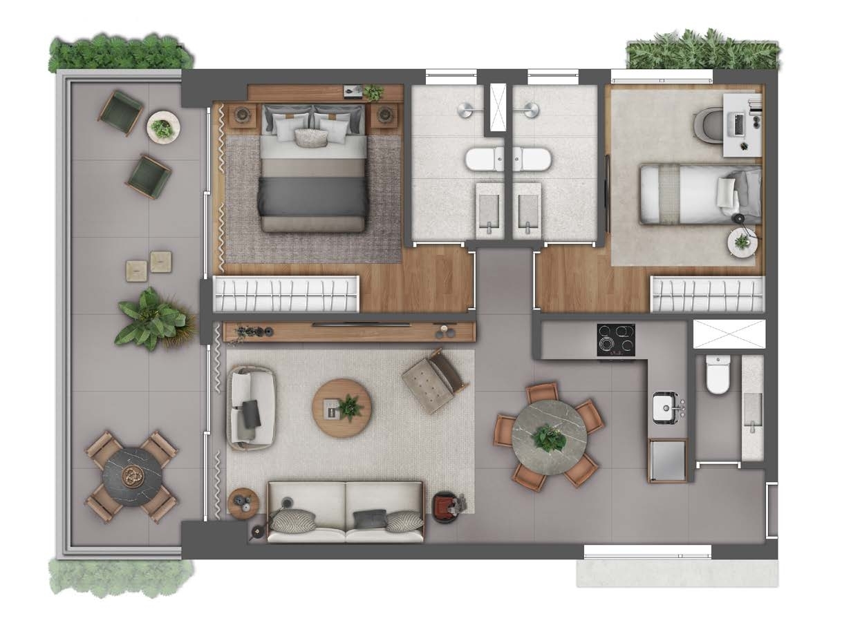 Edifício Jardins Padre João Manuel - Residencial