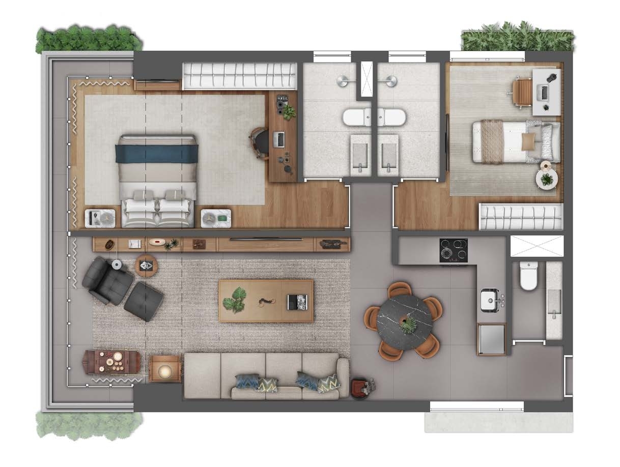 Edifício Jardins Padre João Manuel - Residencial