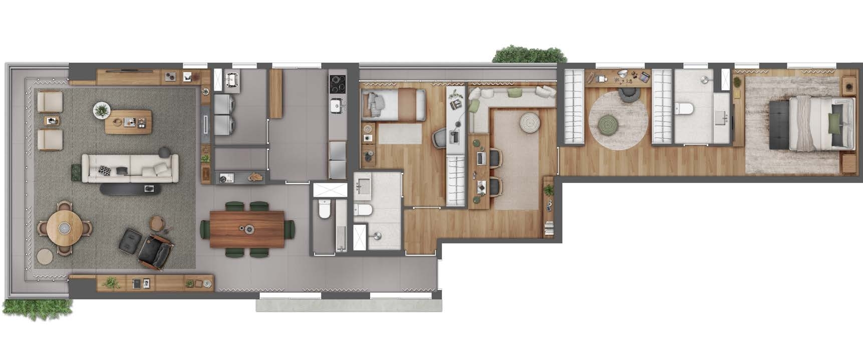 Edifício Jardins Padre João Manuel - Residencial
