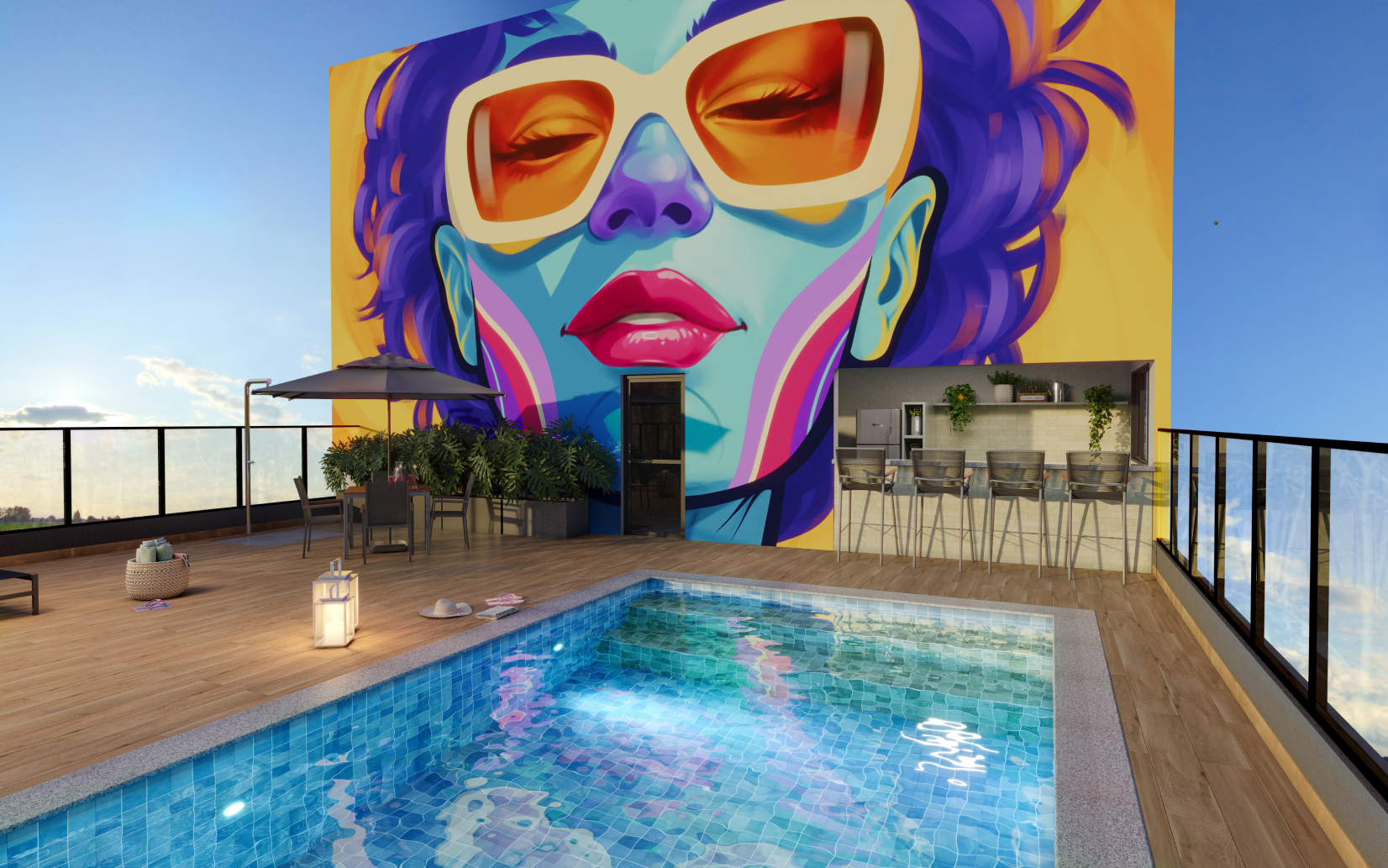 Pool bar