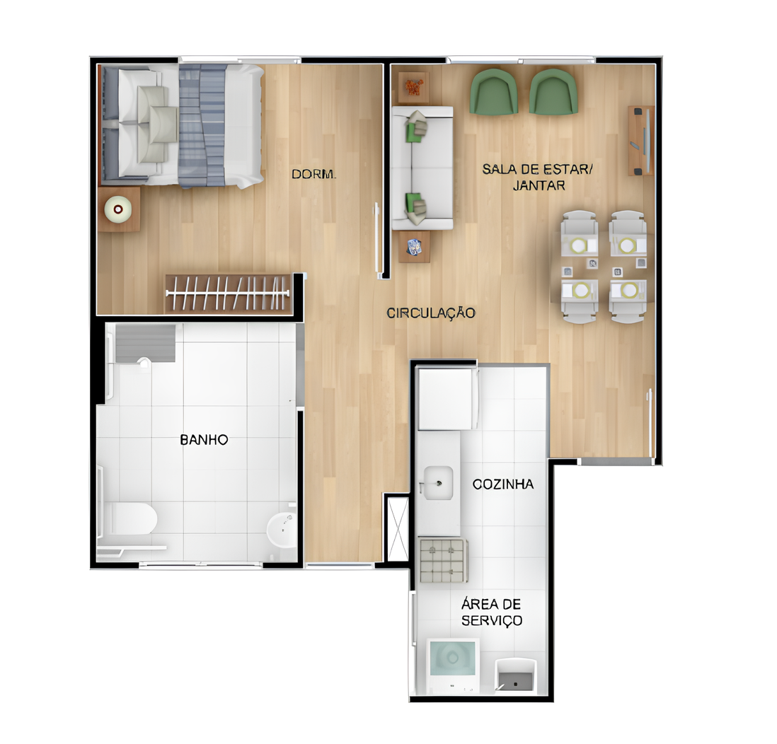 Morada do Campo II - Fase 1 Morada do Campo II - Fase 1