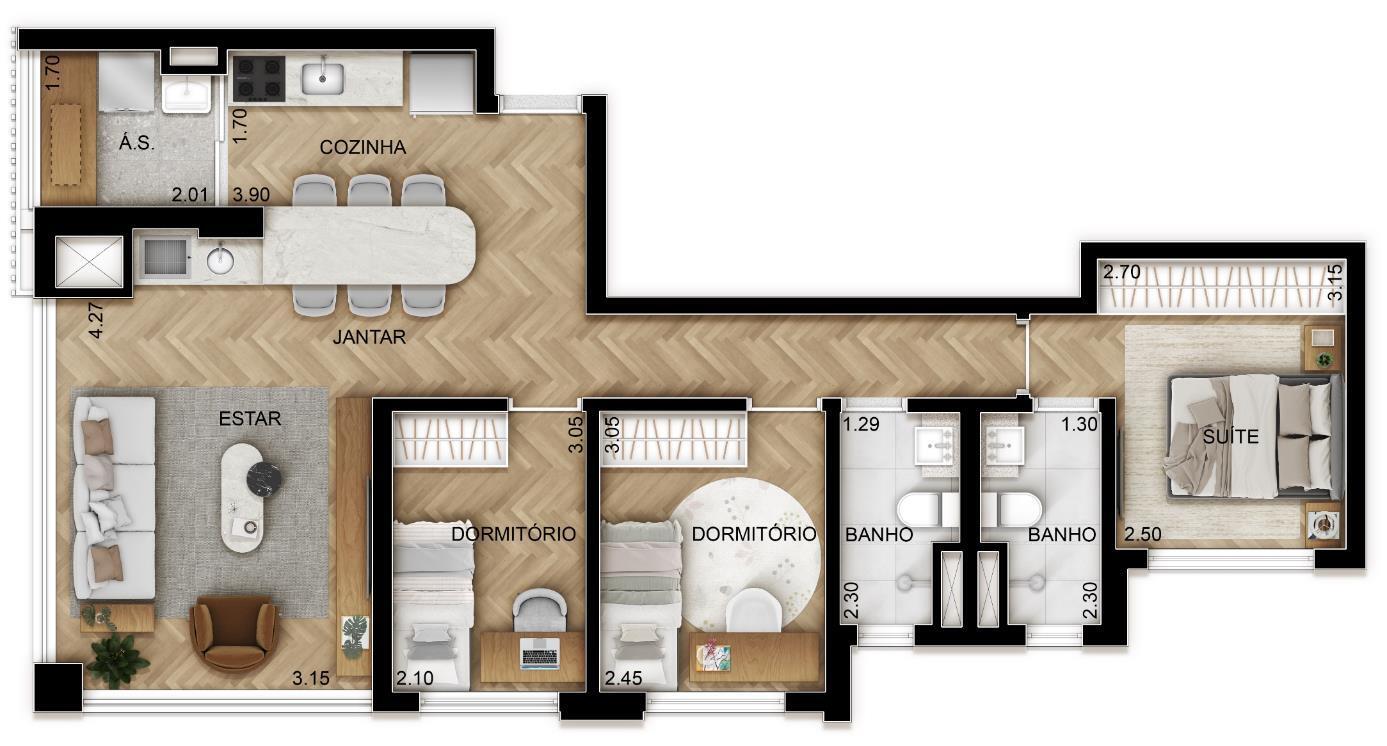 Praça Kant - Di Francesco