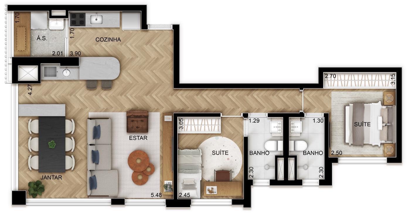 Praça Kant - Di Francesco