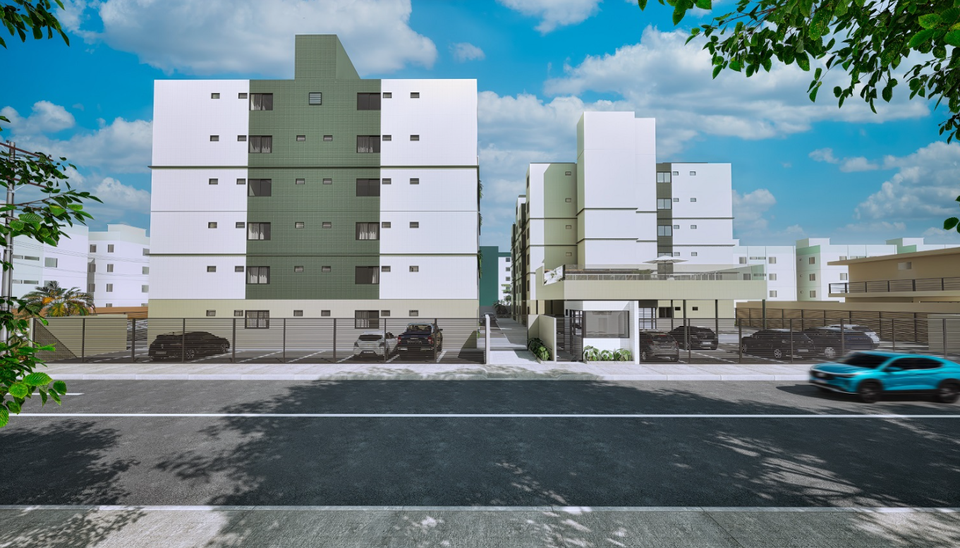 Residencial Multifamiliar de 2 quartos, 51m² no bairro Portal do Sol, em João Pessoa | Eu Corretor