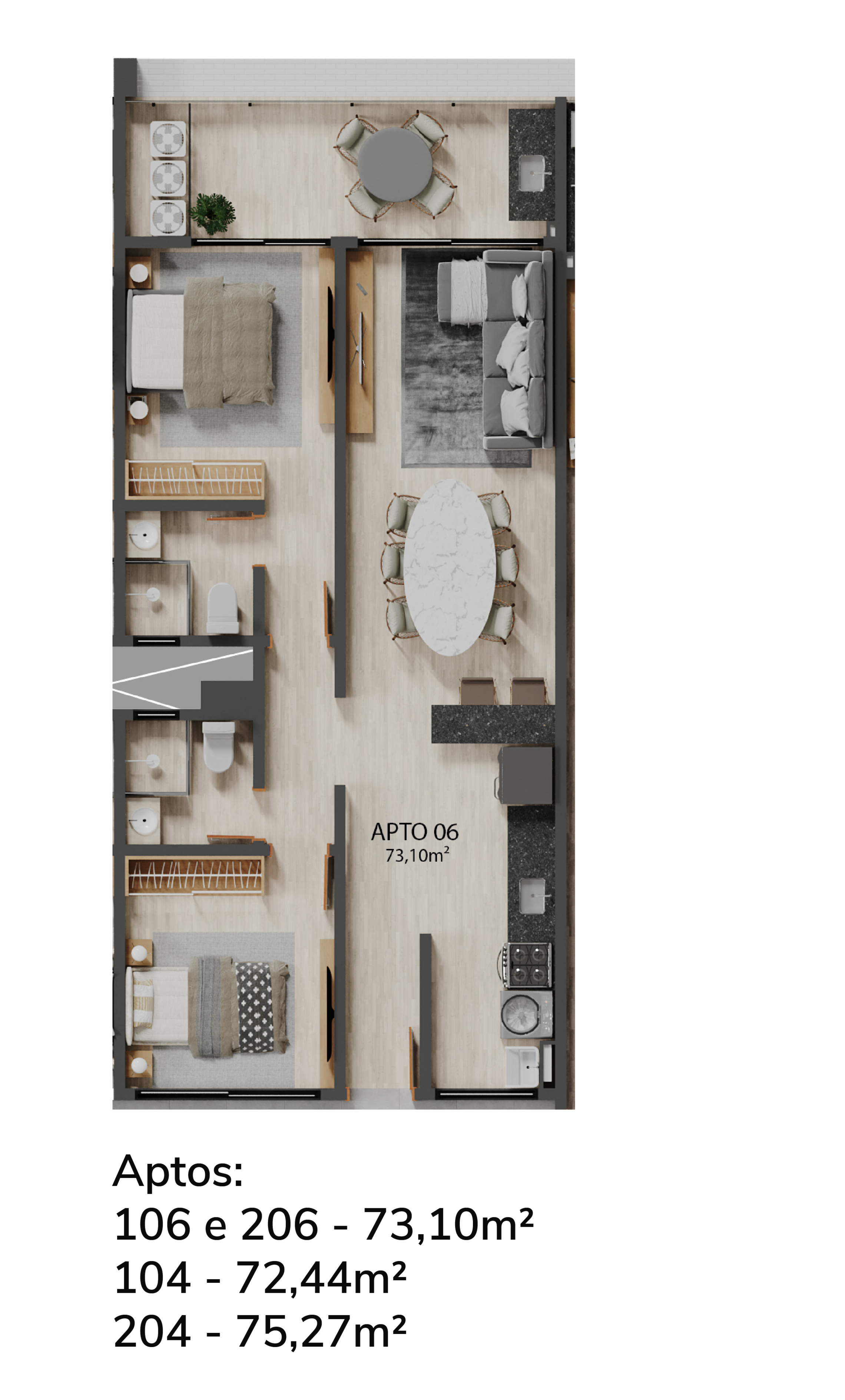 Cobertura, 3 quartos, 163 m² - Foto 23