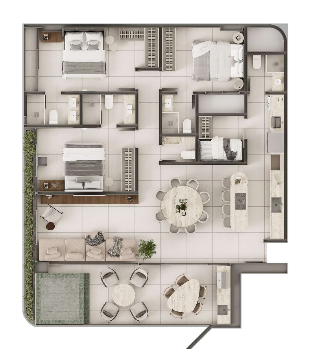 Apartamento, 3 quartos, 89 m² - Foto 12