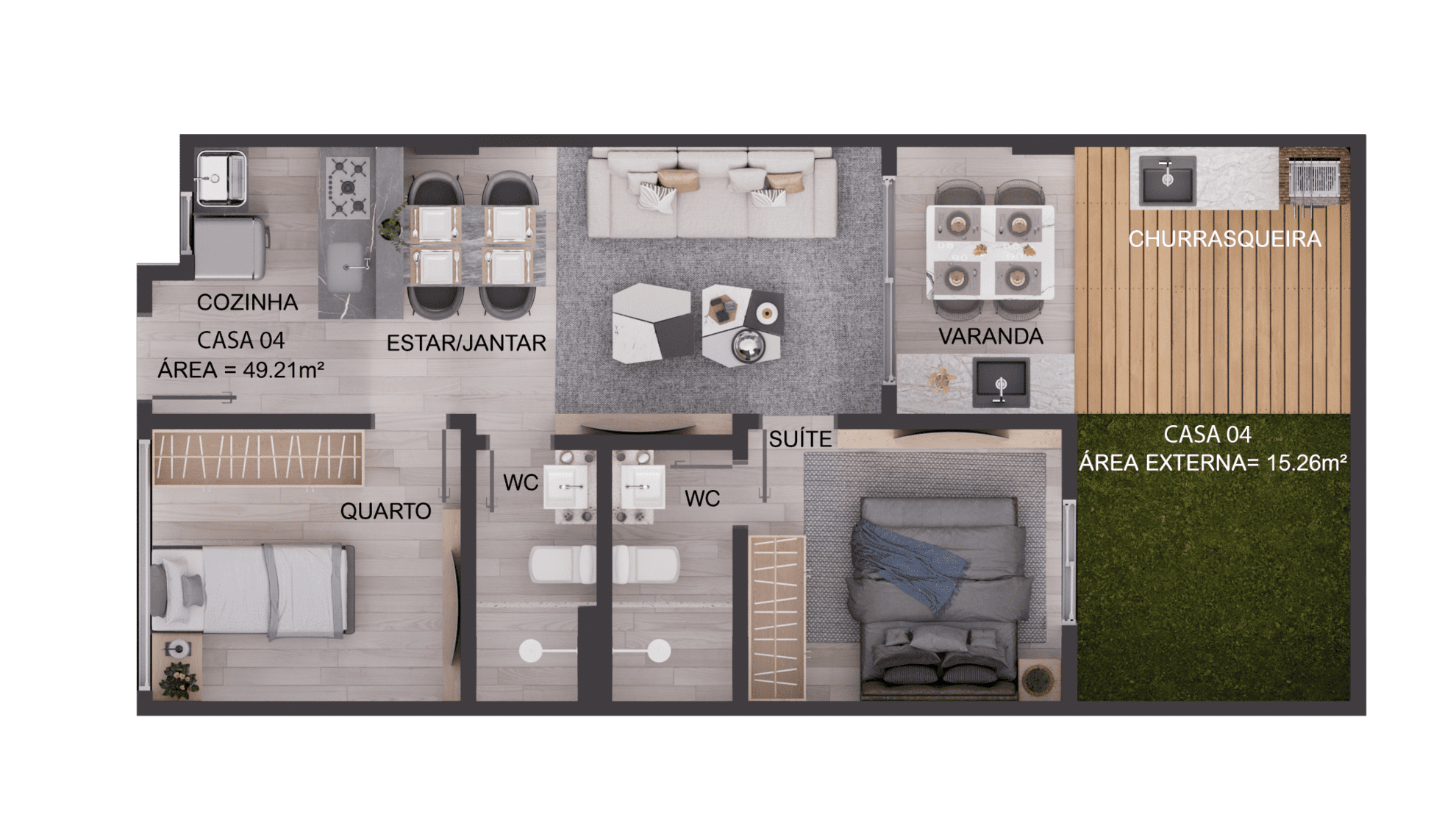 Apartamento, 3 quartos, 62 m² - Foto 31