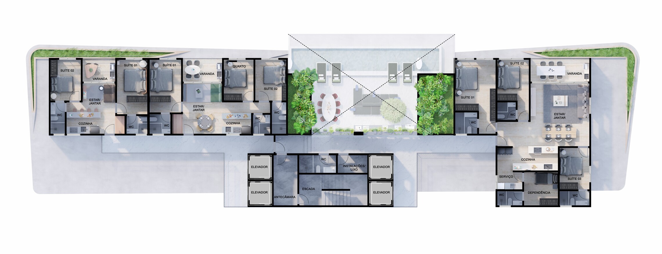 Apartamento, 3 quartos, 124 m² - Foto 7