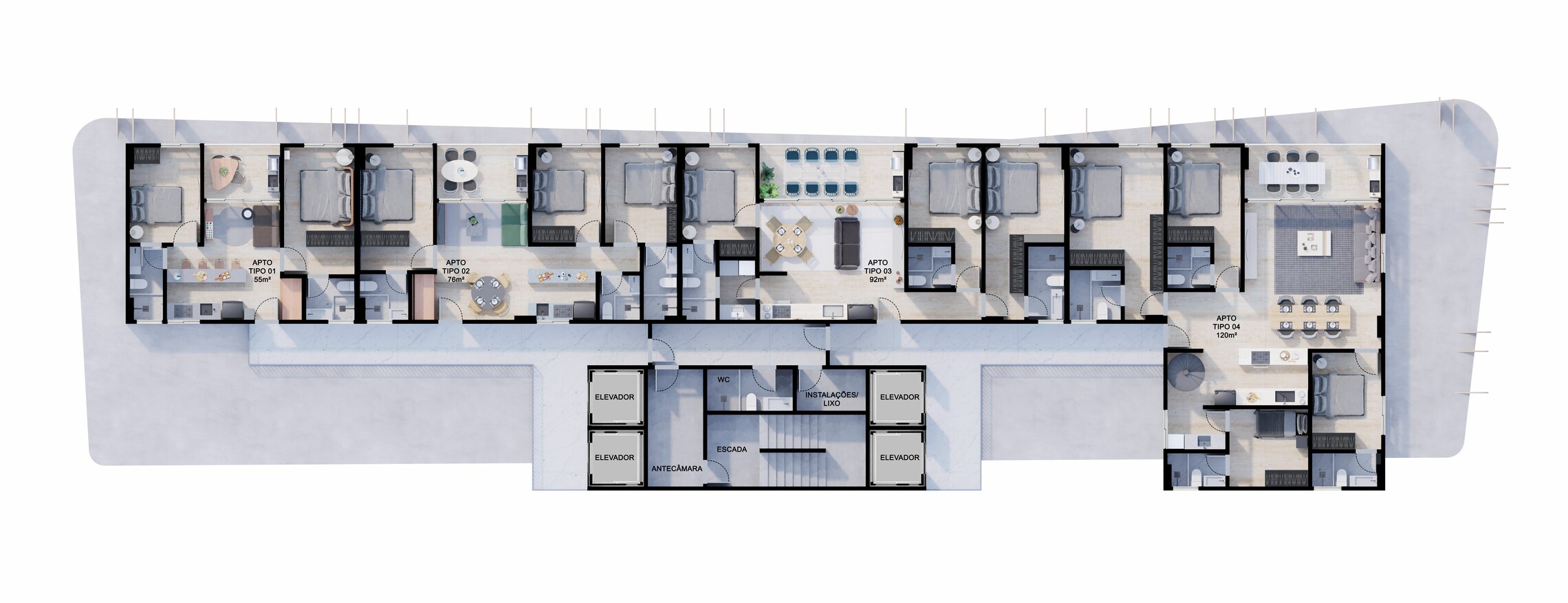 Apartamento, 3 quartos, 124 m² - Foto 9