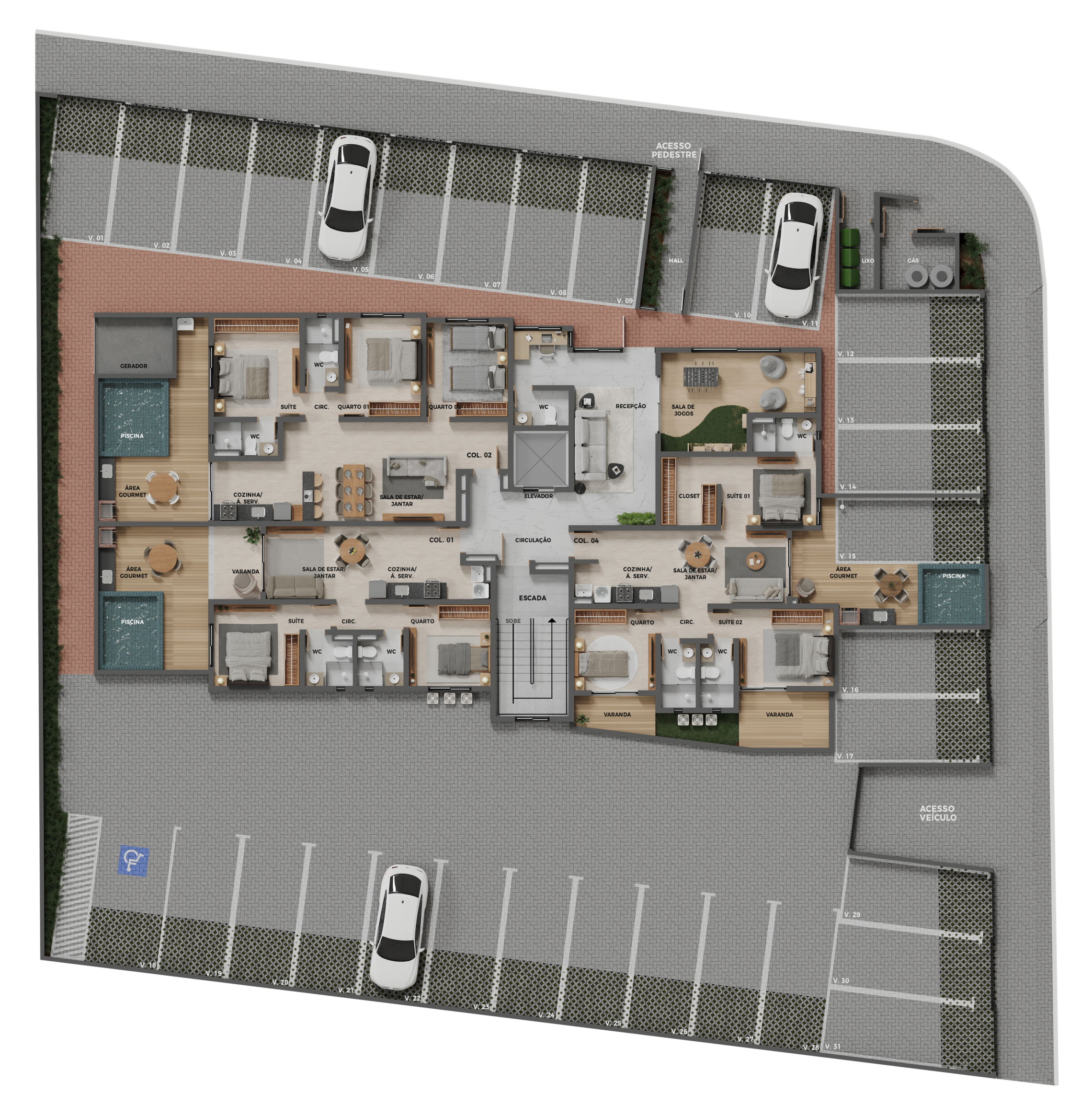 Apartamento, 3 quartos, 75 m² - Foto 7