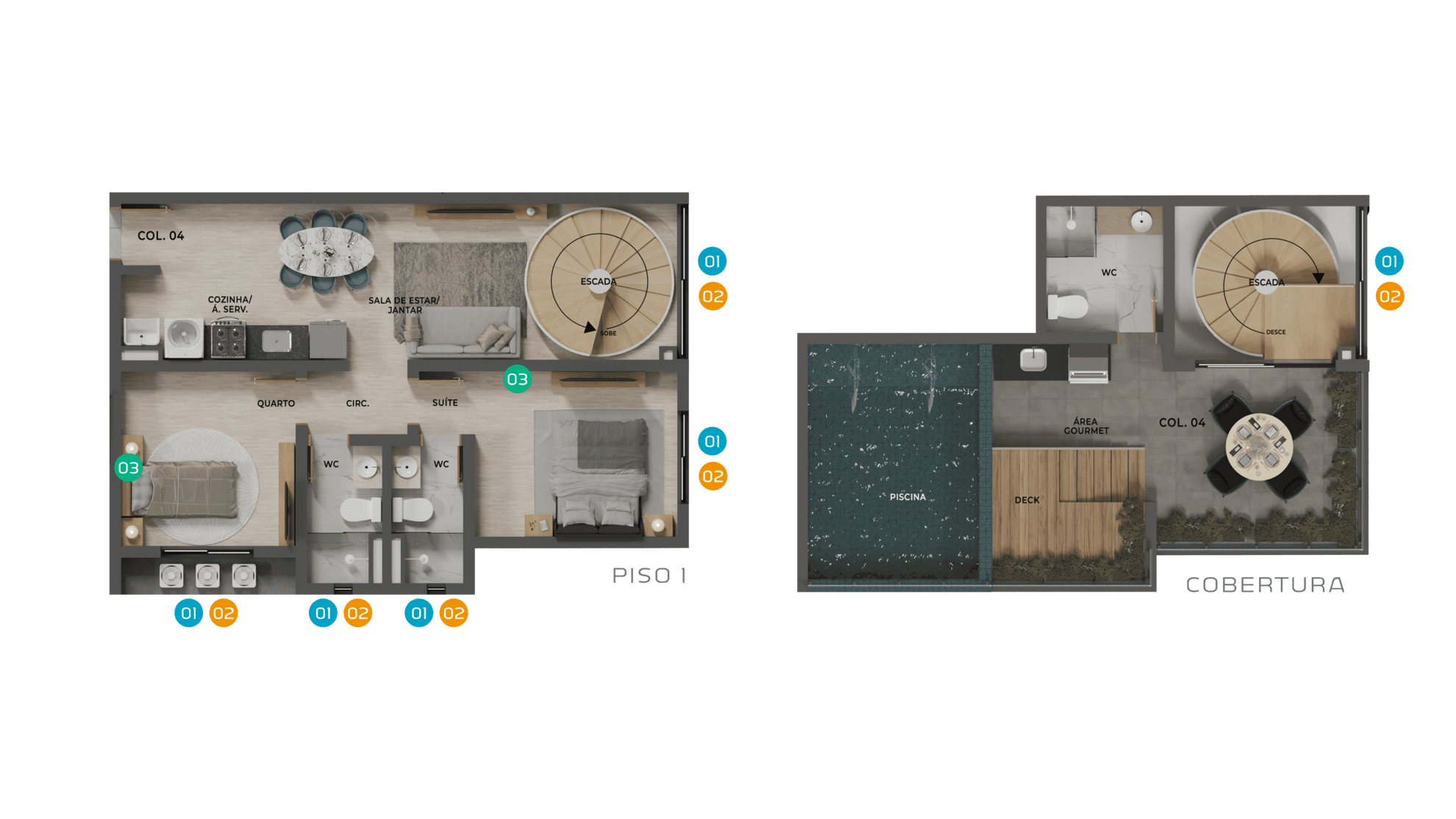 Apartamento, 3 quartos, 75 m² - Foto 22