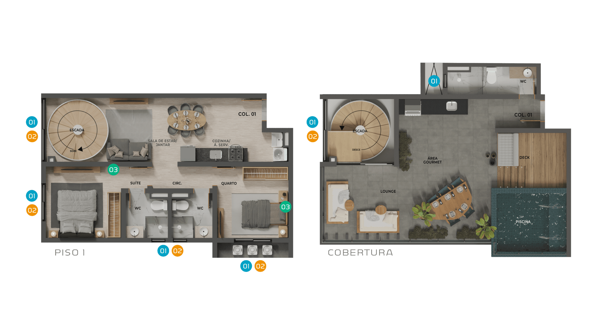 Apartamento, 3 quartos, 75 m² - Foto 26