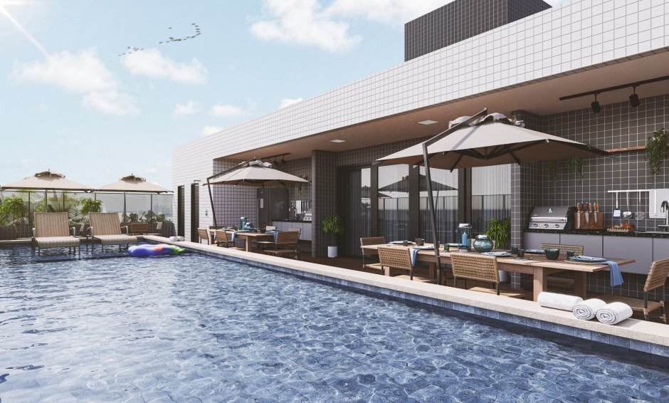 Residencial Multifamiliar de 3 quartos, 77m² no bairro Poço, em Cabedelo | Eu Corretor