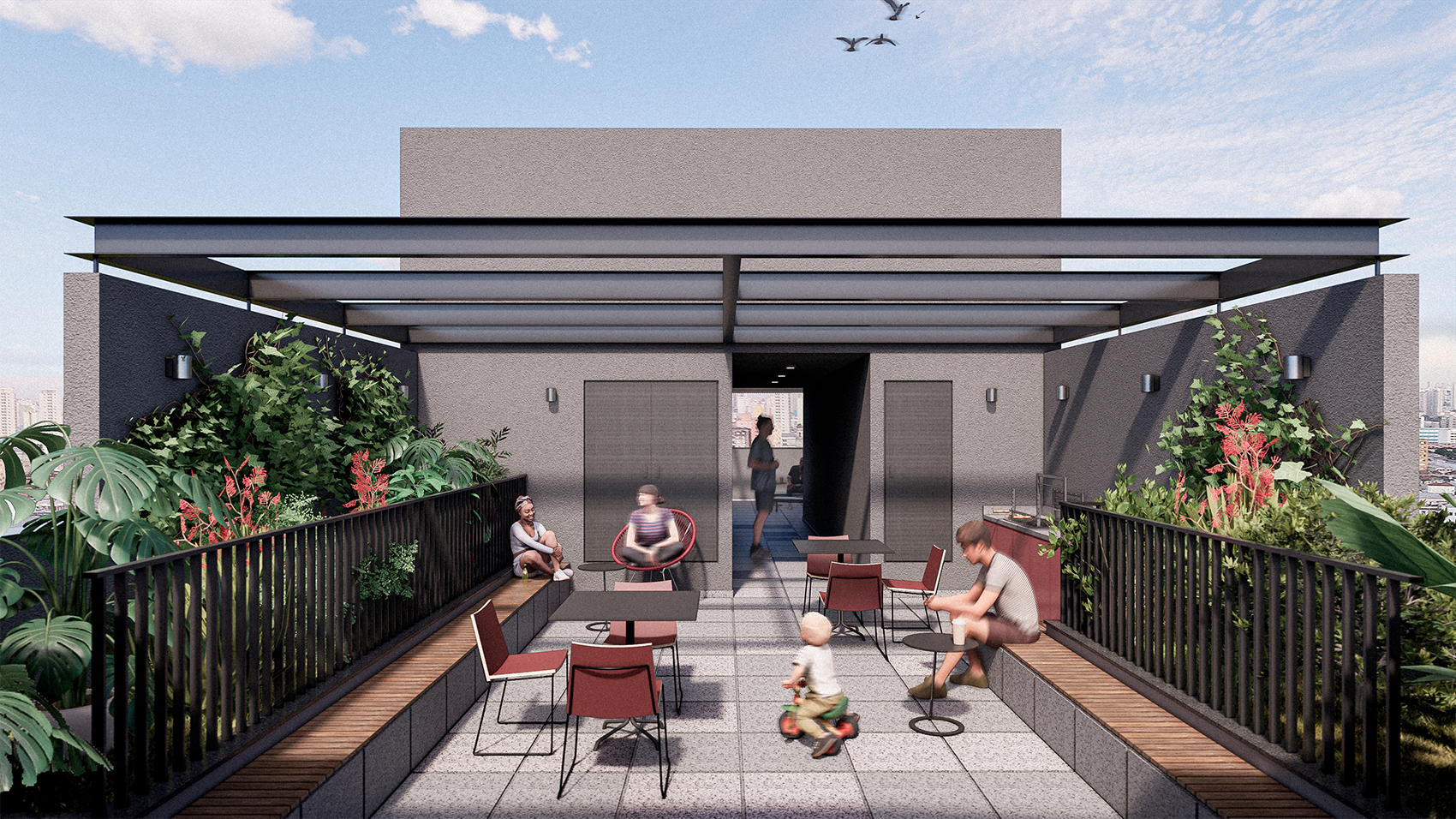Terraço coletivo