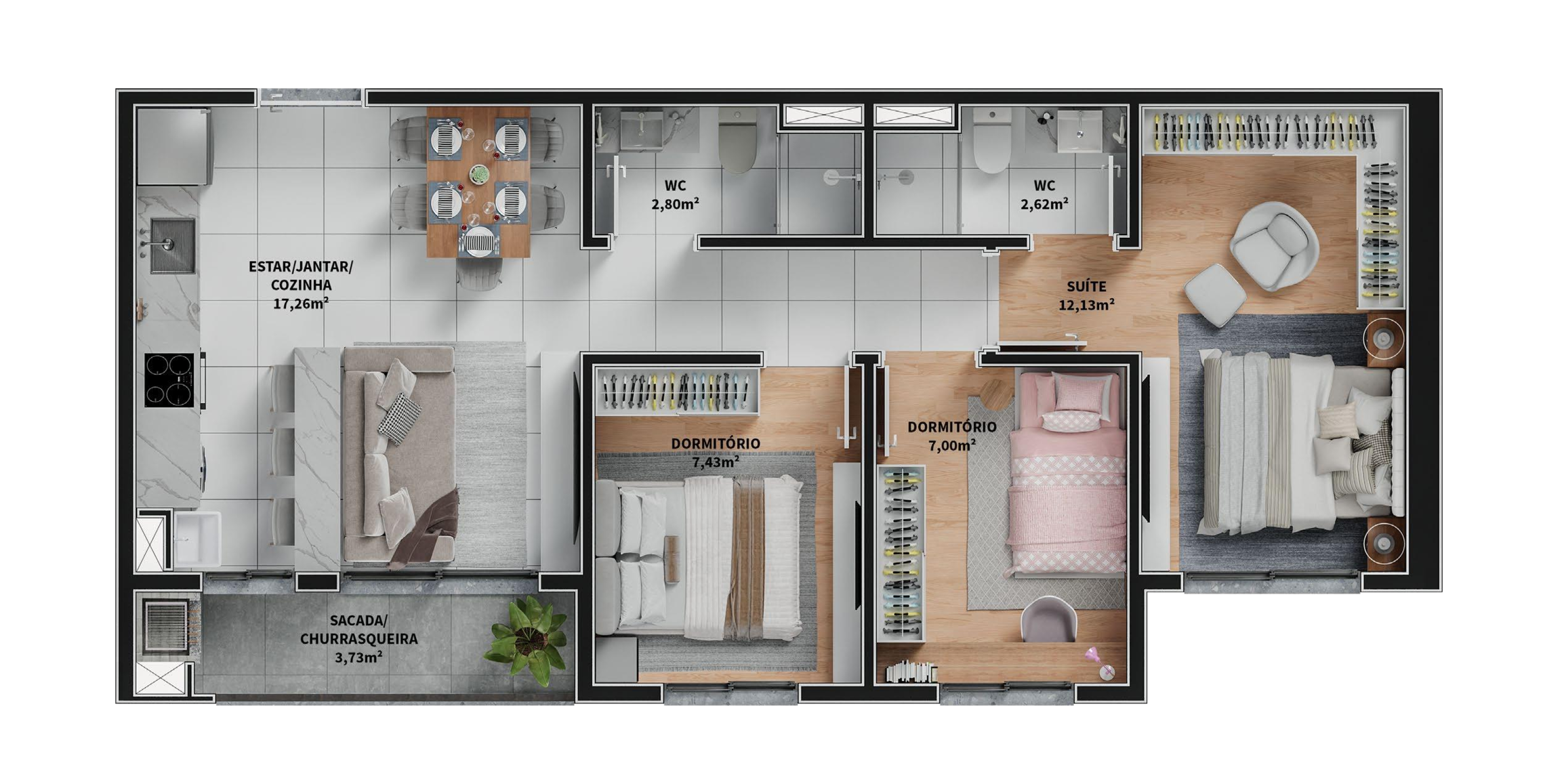 Varandas 20 de Setembro - Flex Inc