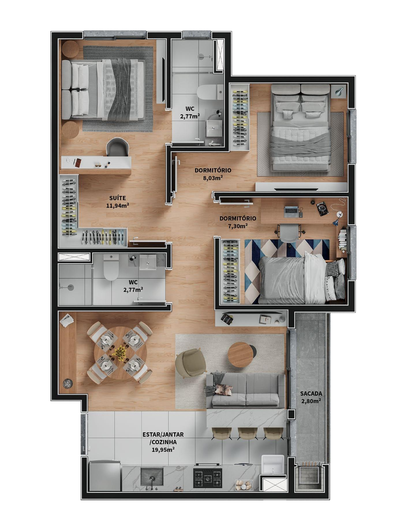 Varandas 20 de Setembro - Flex Inc